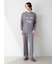 【HOMME】カラーワンポイントシャツテールロンT
