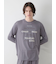 【HOMME】カラーワンポイントシャツテールロンT