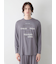 【HOMME】カラーワンポイントシャツテールロンT