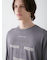 【HOMME】カラーワンポイントシャツテールロンT
