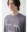 【HOMME】カラーワンポイントシャツテールロンT