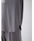 【HOMME】カラーワンポイントシャツテールロンT