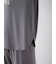 【HOMME】カラーワンポイントシャツテールロンT