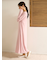 フェミニンレーヨンロゴワンピース