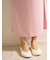 フェミニンレーヨンロゴワンピース