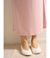 フェミニンレーヨンロゴワンピース