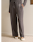 フェミニンレーヨンロゴロングパンツ