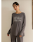フェミニンレーヨンロゴロンT