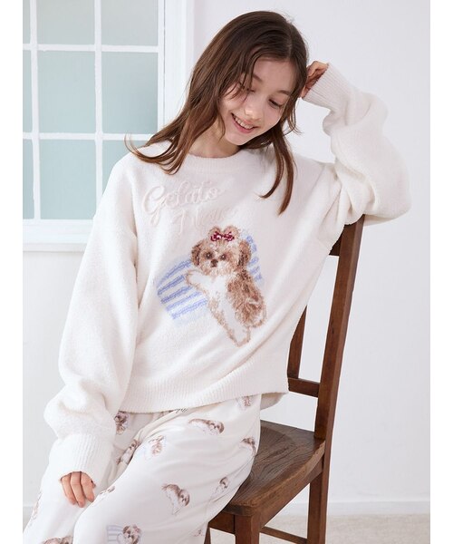 ラッピング済み】シーズージャガードプルオーバー&ロングパンツSET