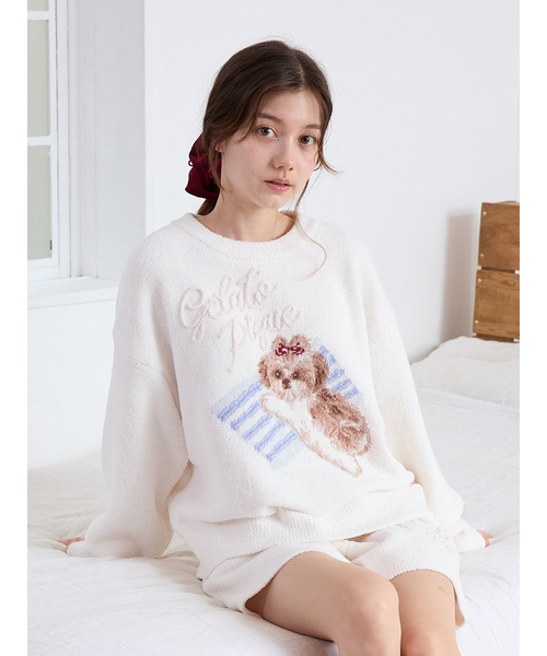 ONLINE限定】シーズージャガードプルオーバー＆ベビモコショート