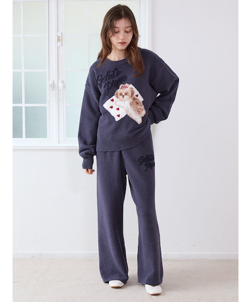 ジェラートピケ ベビモコジャガードプルオーバー&ロングパンツセット gelato pique（ジェラートピケ）の「【Dick Bruna】ベビモコ