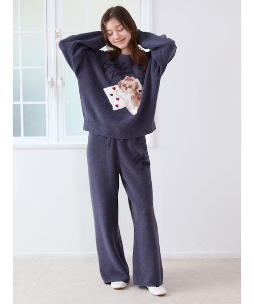 ONLINE限定】シーズージャガードプルオーバー＆ベビモコロング
