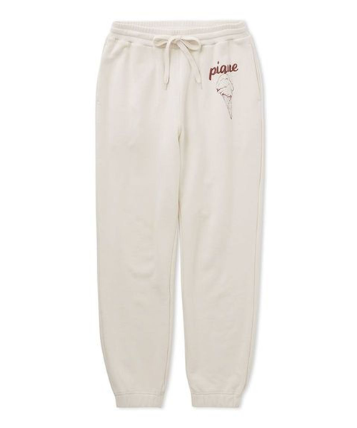 ♡ジェラートピケ UNISEX 裏毛ワンポイントプルオーバー＆総柄ロングパンツ♡ gelato pique（ジェラートピケ）の「【UNISEX】裏毛ワンポイント