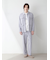 【HOMME】ミニ裏毛ワンポイントロゴ刺繍ロングパンツ