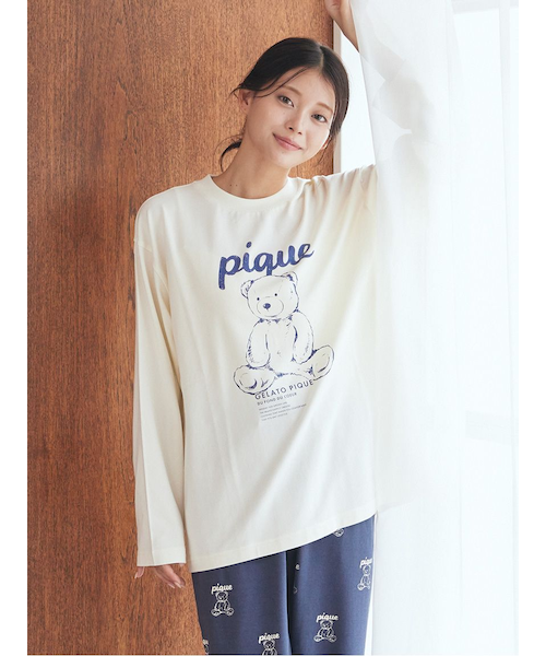 UNISEX】ワンポイントロンT｜ジェラートピケの通販｜&mall