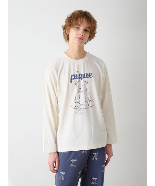 gelato pique BUTTER バター ワンポイントロンT gelato pique（ジェラートピケ）の「BUTTER/PIEワンポイントロン