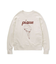 【UNISEX】裏毛ワンポイントプルオーバー