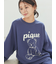【UNISEX】裏毛ワンポイントプルオーバー
