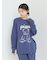 【UNISEX】裏毛ワンポイントプルオーバー