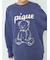 【UNISEX】裏毛ワンポイントプルオーバー