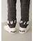 【HOMME】ベビモコゴーストルームシューズ