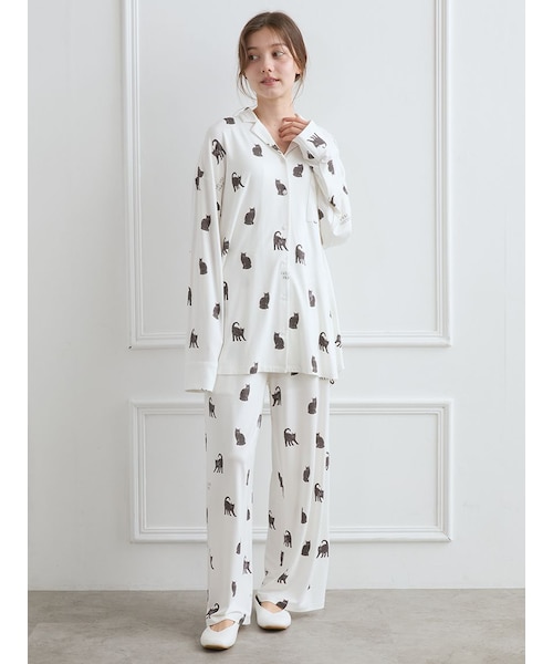 HALLOWEEN】CAT総柄ロングパンツ｜ジェラートピケの通販｜&mall  