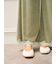 【MUCHA】ベロア×レースロングパンツ