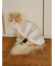 【CAT&DOG】スムーズィー２ボーダーフーディー