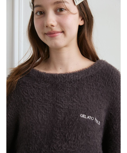 リボンフェザーロンパース｜ジェラートピケの通販｜&mall（アンド