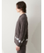 【HOMME】ベビモコピケロゴジャガードカーディガン