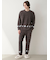 【HOMME】ベビモコピケロゴジャガードプルオーバー