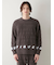 【HOMME】ベビモコピケロゴジャガードプルオーバー
