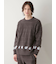 【HOMME】ベビモコピケロゴジャガードプルオーバー