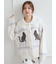 【HALLOWEEN】CATジャガード衿付きカーディガン