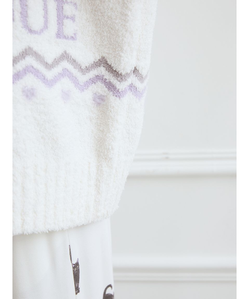 CATジャガード衿付きカーディガン｜ジェラートピケの通販｜&mall