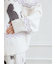 【HALLOWEEN】CATジャガード衿付きカーディガン