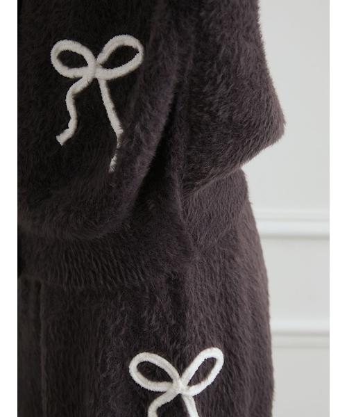 HALLOWEEN】リボンフェザーカーディガン｜ジェラートピケの通販