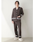 【HOMME】ベビモコピケロゴジャガードロングパンツ