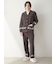 【HOMME】ベビモコピケロゴジャガードロングパンツ