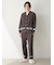 【HOMME】ベビモコピケロゴジャガードロングパンツ