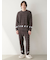 【HOMME】ベビモコピケロゴジャガードロングパンツ