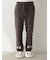 【HOMME】ベビモコピケロゴジャガードロングパンツ