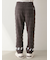 【HOMME】ベビモコピケロゴジャガードロングパンツ
