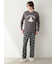 【HOMME】TRICK GHOST柄 ロングパンツ