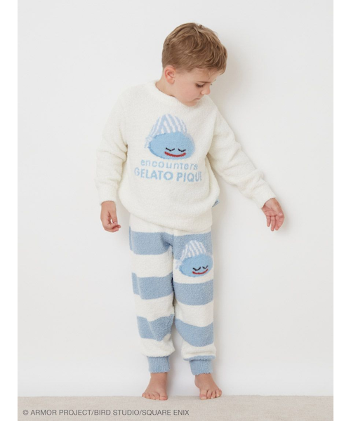 ドラゴンクエスト】【キッズ】ベビモコプルオーバー&ボーダーロング