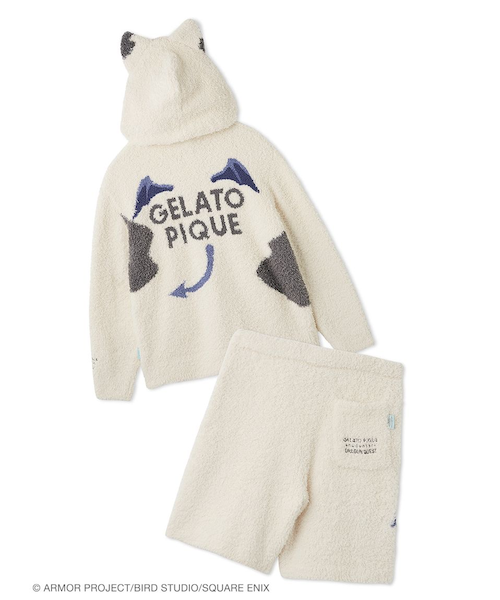 ドラゴンクエスト】【ユニセックス】ジェラートモーモンパーカ＆ハーフ