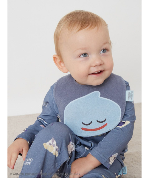 ドラゴンクエスト】【ベビー】アソートモンスター総柄ロンパース