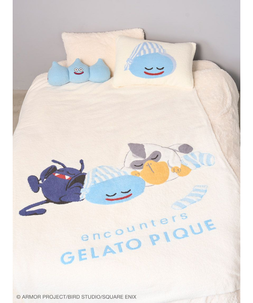 ジェラートピケ　ドラゴンクエスト Sleep ジャガードピローケース ドラゴンクエスト】【Sleep】ジャガードピローケース（ベッド