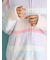 ベビモコカラフルボーダーパーカ