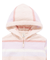 【KIDS】ベビモコカラフルボーダーパーカ